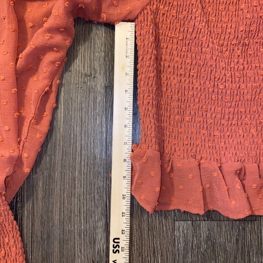 Q+A XL beautiful off shoulder top fall color